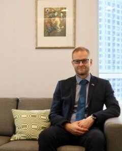 Jyri Järviaho, Ambassador of Finland to Thailand.