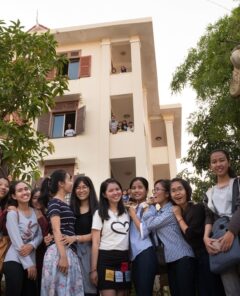 Students from Harpswell Foundation